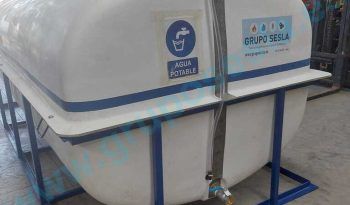 Deposito Transporte de Agua de 7000 Litros lleno